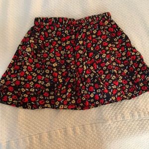 Cooperative floral skirt